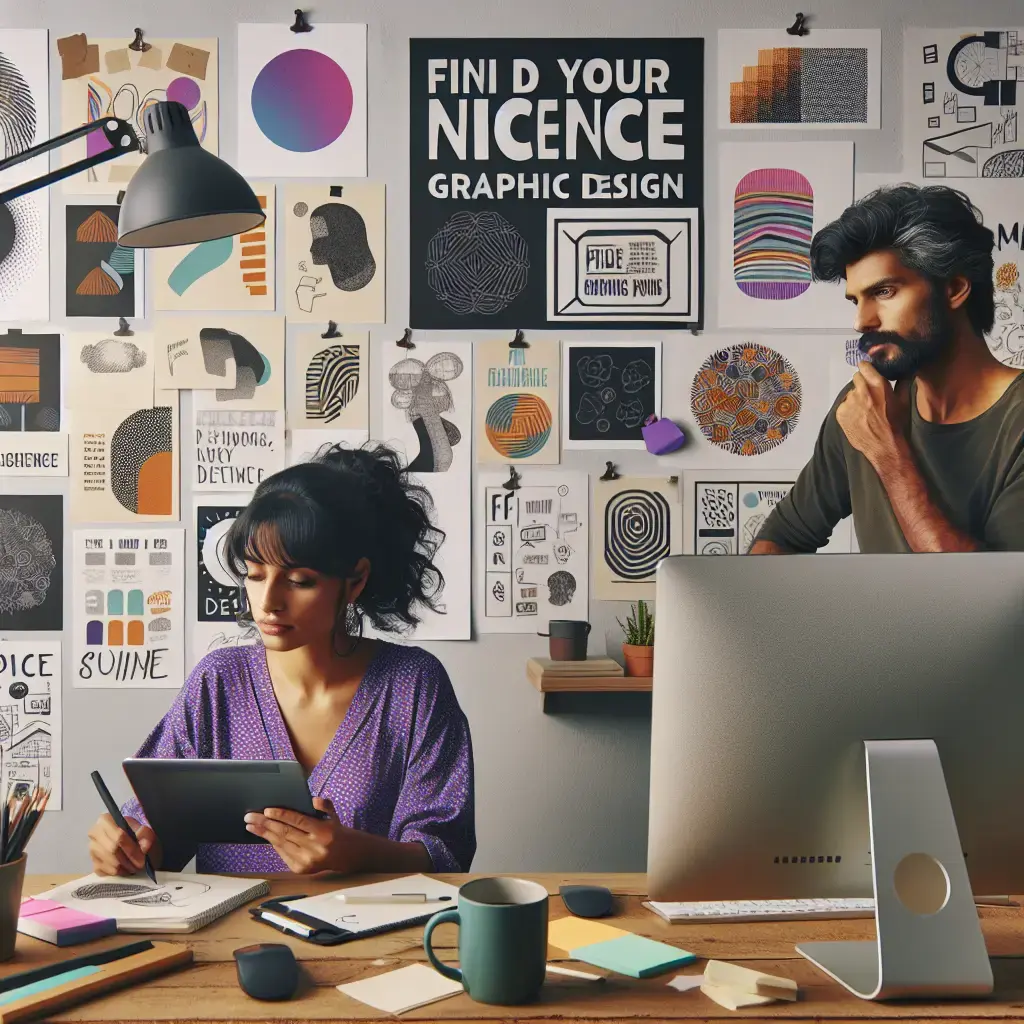Representation of Finding Your Niche in Freelance Graphic Design