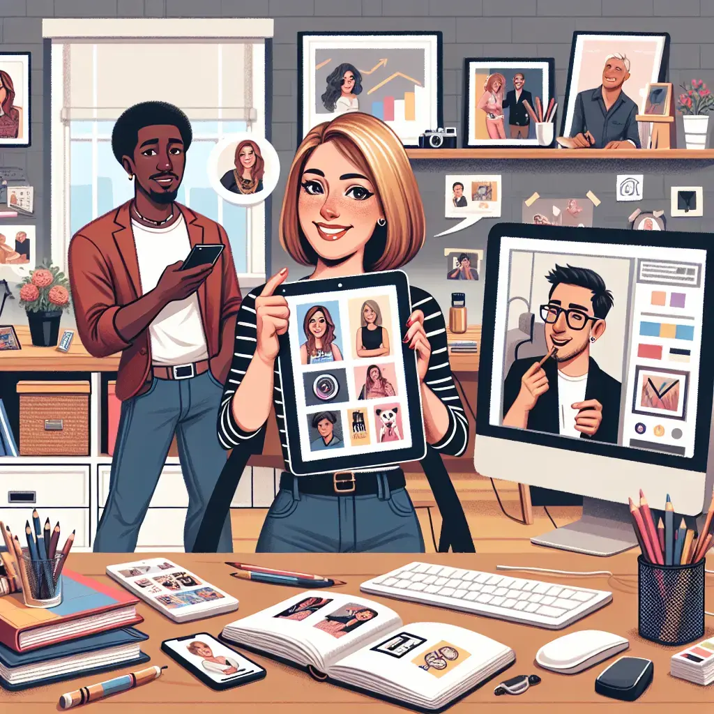 Representation of Mastering Self-Promotion as a Freelance Graphic Designer