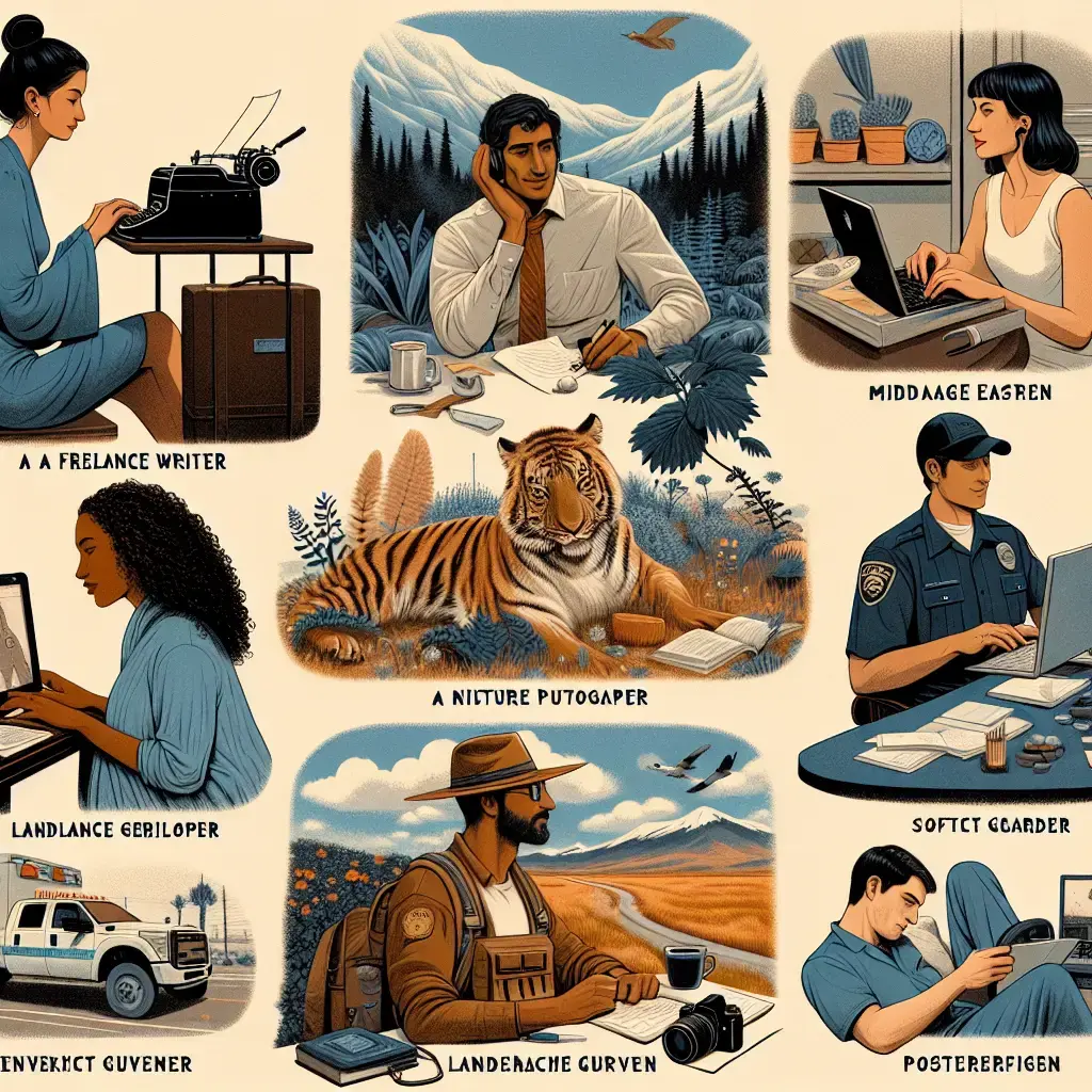 Representation of 10 Ideal Jobs for Introverts Seeking Minimal Social Interaction