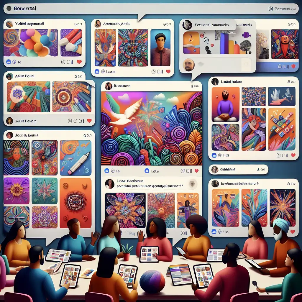 Representation of How Reddit Empowers Graphic Designers and Artists