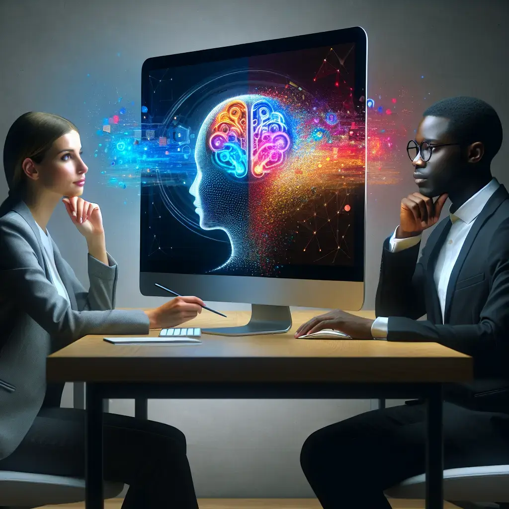 Representation of Using AI to Instantly Create Your Business Logo